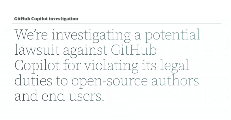(c) Githubcopilotinvestigation.com